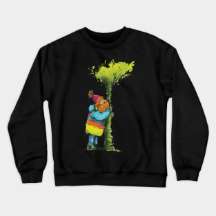 Rooted in Love: Earth Day 2024 Tree Hugger Crewneck Sweatshirt